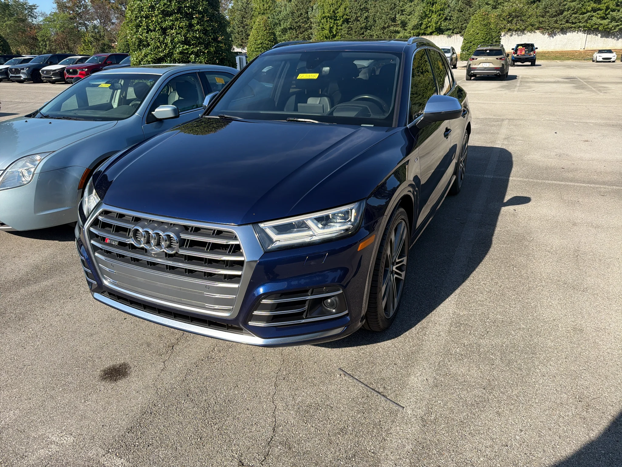 Used 2018 Navarra Blue Metallic Audi Prestige image 2