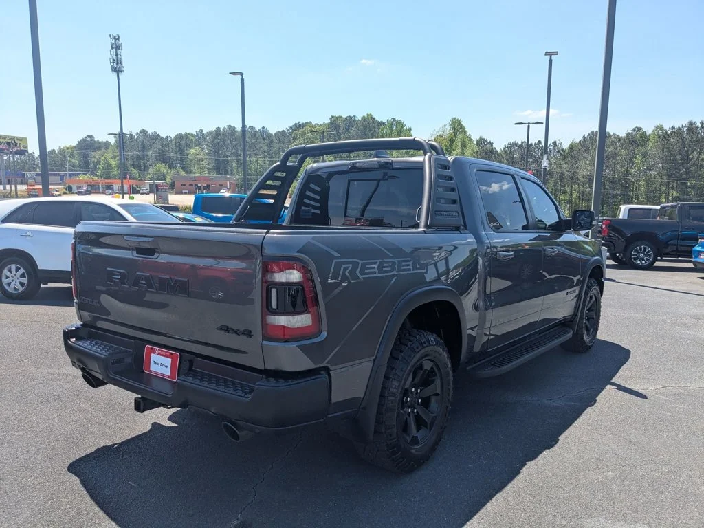 Used 2022 Granite Crystal Metallic Clearcoat Ram Rebel image 5