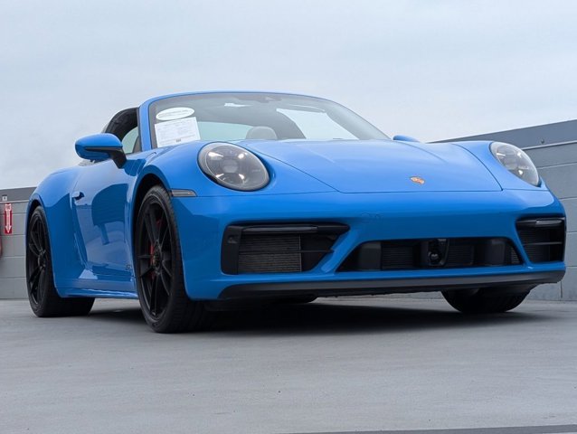 Used 2022 Shark Blue Porsche 4 GTS image 25