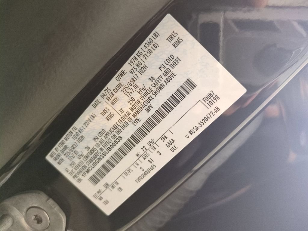 Used 2025 Black Ford Active image 37