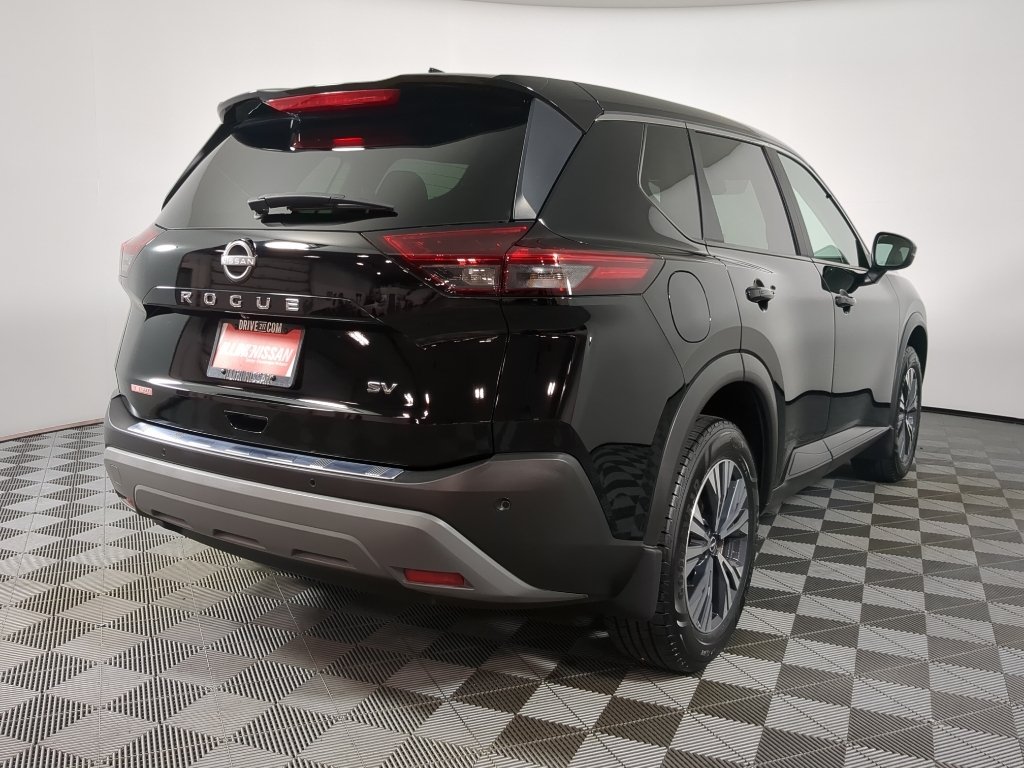Certified Used 2023 SUPER BLACK Nissan SV image 11