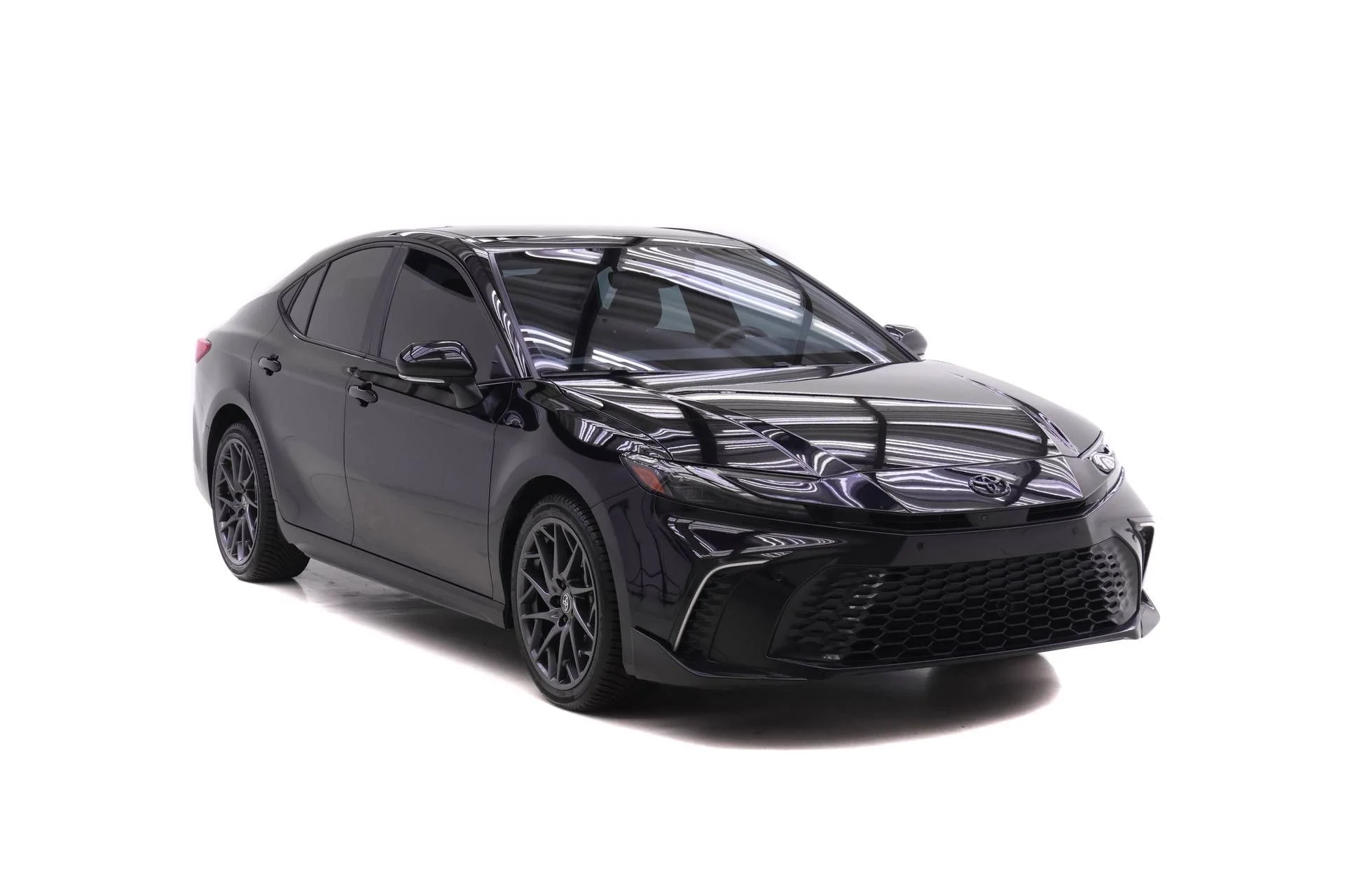 Used 2025 Black Toyota XSE image 2