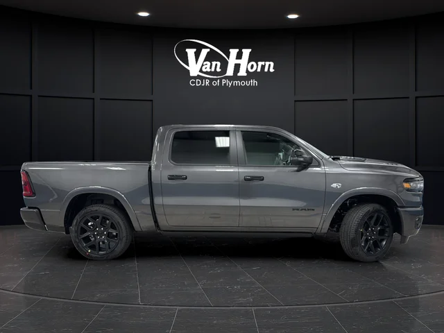 New 2026 Granite Crystal Metallic Clear-Coat Exterior Paint RAM Laramie image 2