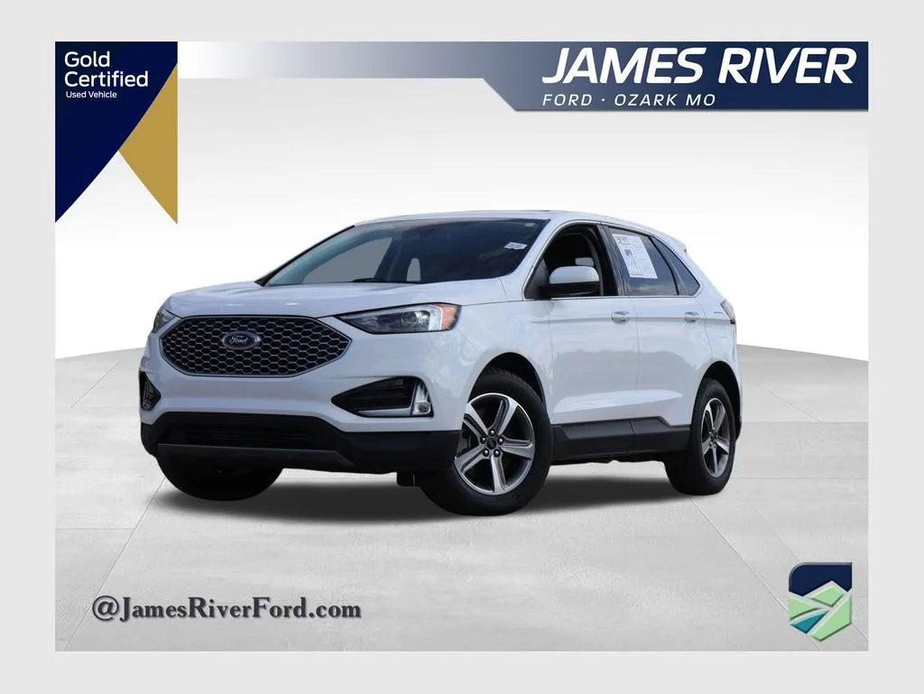 Certified Used 2024 Oxford White Ford SEL image 1