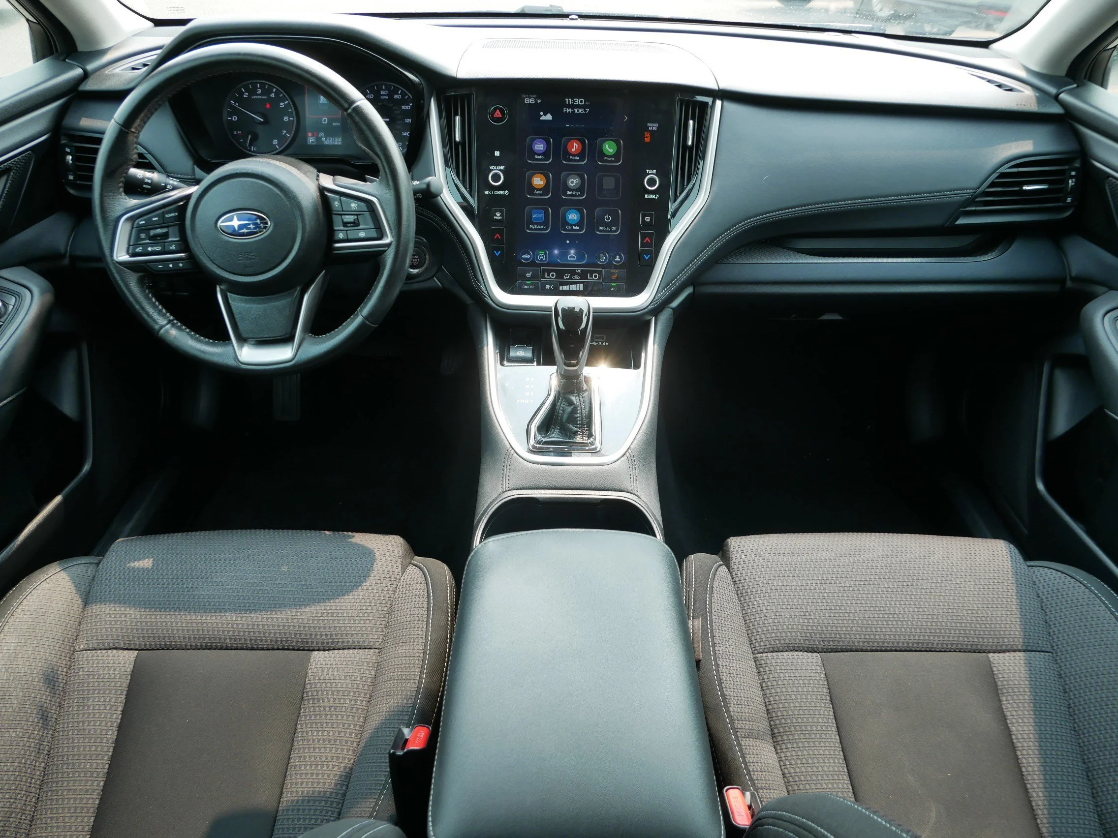 Used 2024 Crystal Black Silica Subaru Premium image 10