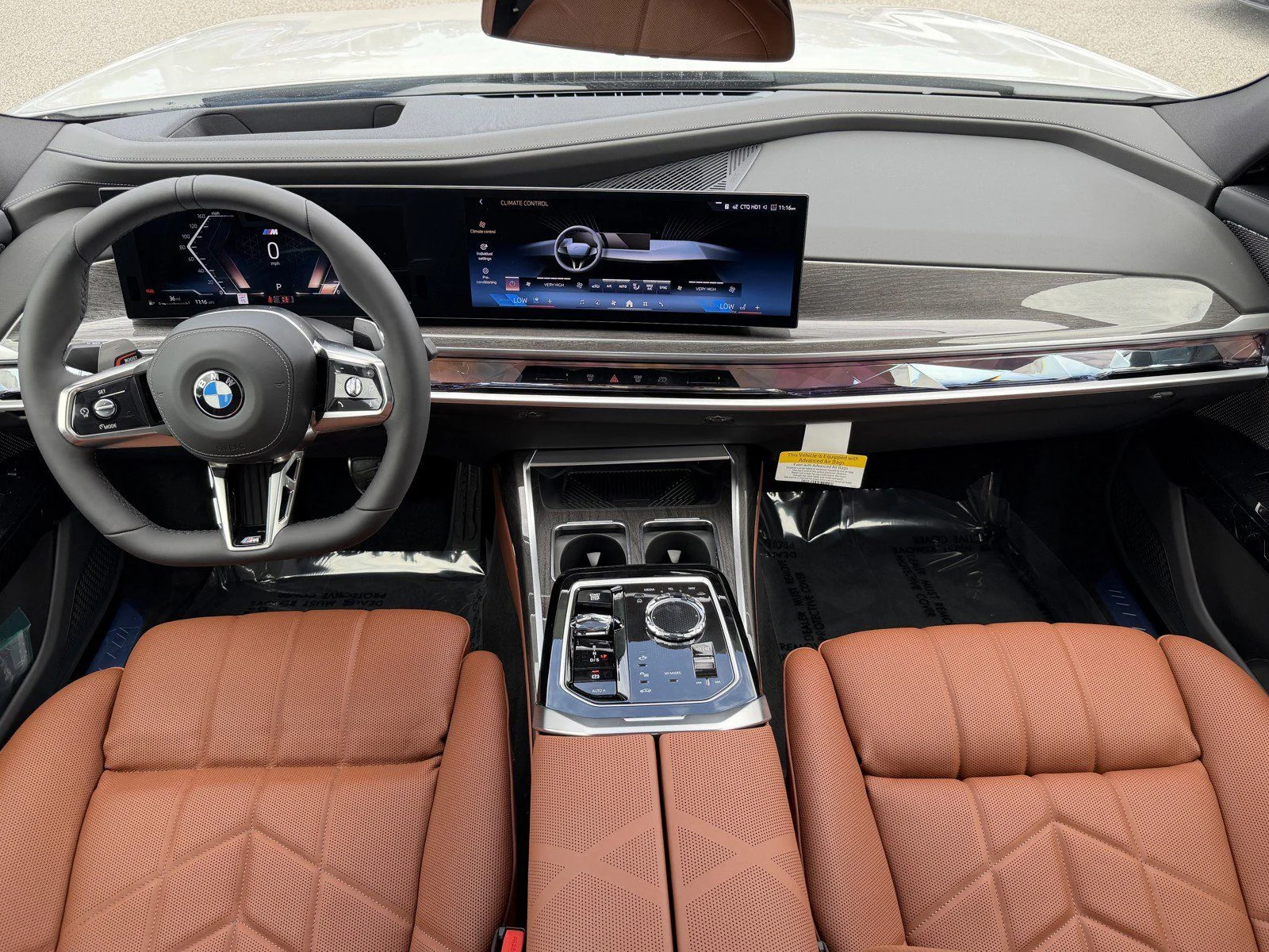 New 2026 Mineral White Metallic BMW 740i image 14