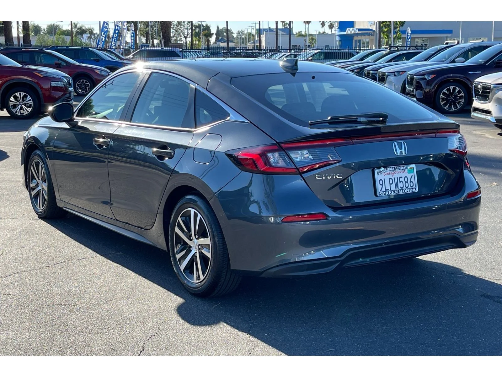 Used 2024 Meteorite Gray Metallic Honda LX image 3