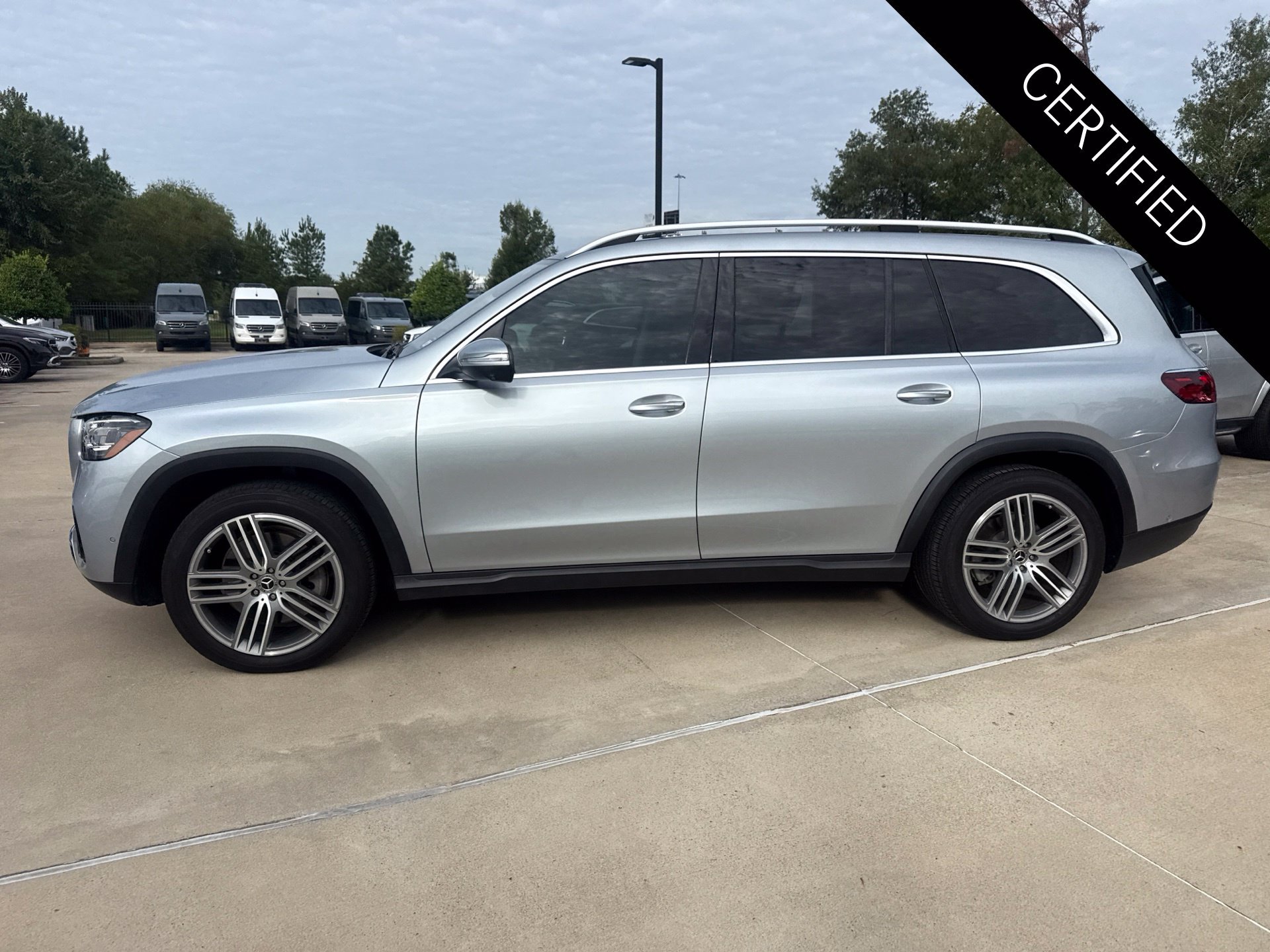 Certified Used 2024 Cirrus Silver Metallic Mercedes-Benz GLS 450 image 7