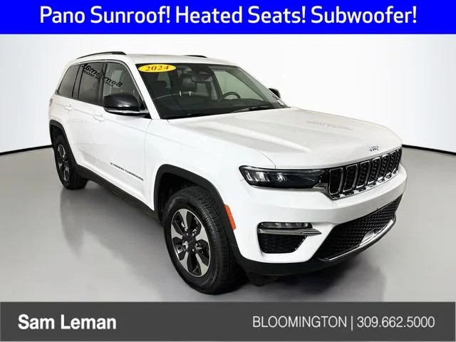2024 Jeep Grand Cherokee 4xe for sale at Sam Leman Chrysler Jeep Dodge of Bloomington