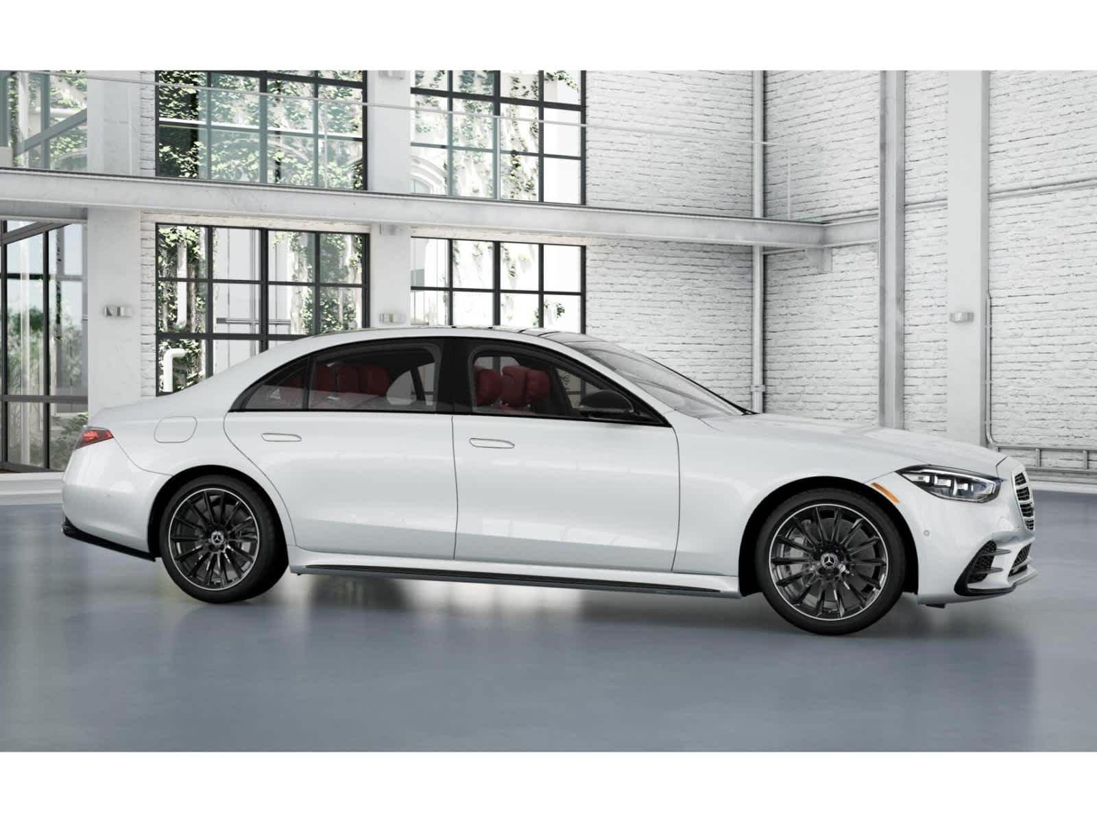 New 2026 MANUFAKTUR Moonlight White Metallic Mercedes-Benz S 580e image 13