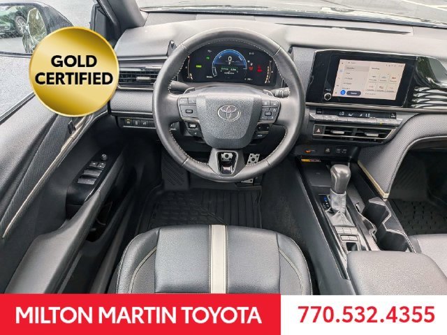 Certified Used 2025 Black Toyota SE image 16