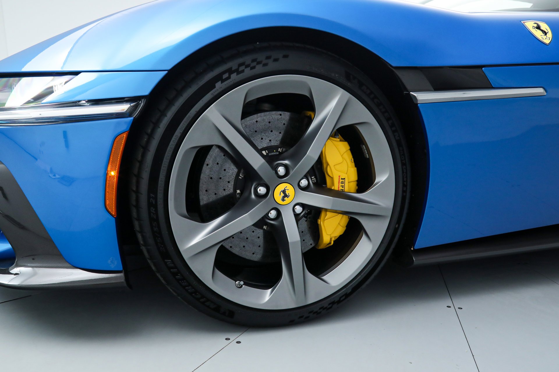 Certified Used 2025 Blue Ferrari  image 43