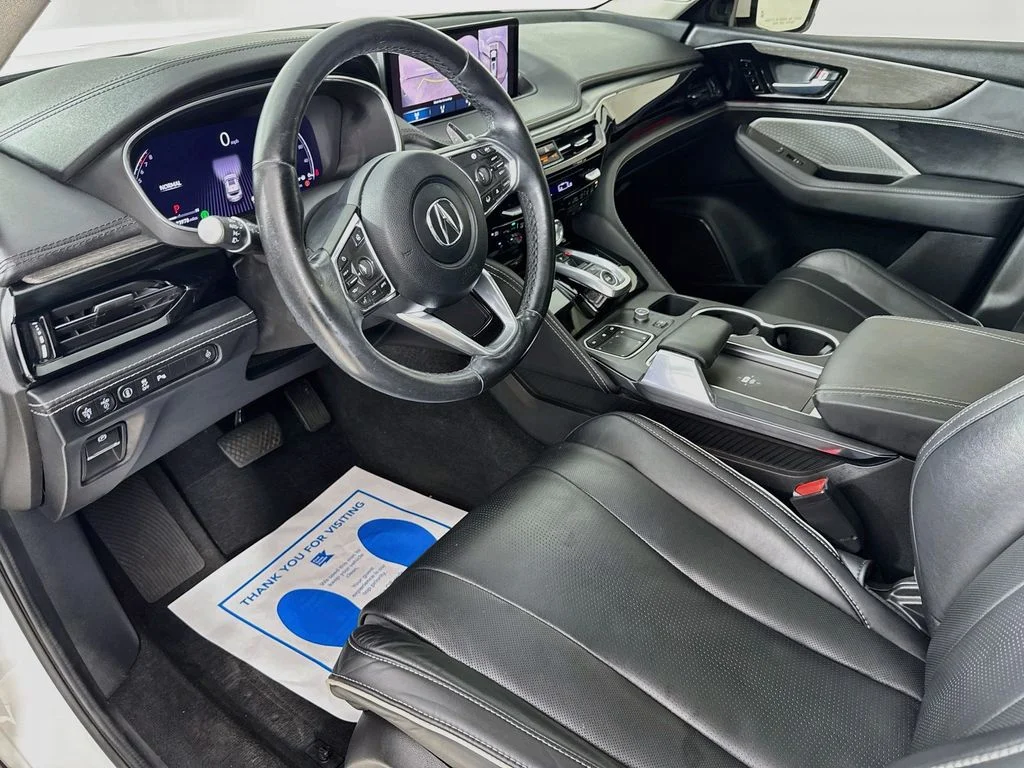 Used 2022 White Acura Advance image 9