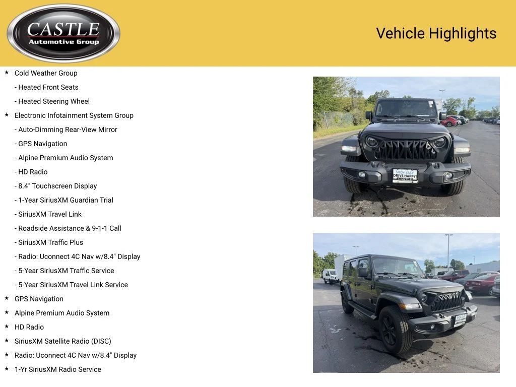 Used 2018 Gray Jeep Unlimited Sahara image 4