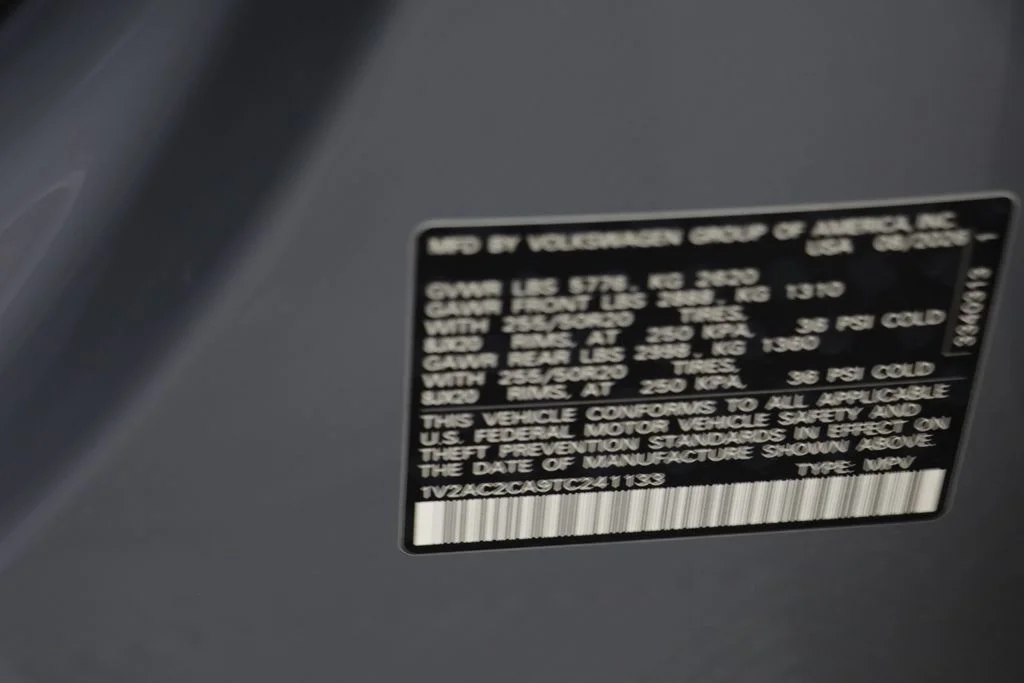 New 2026 Gray Volkswagen SEL R-Line Black image 24