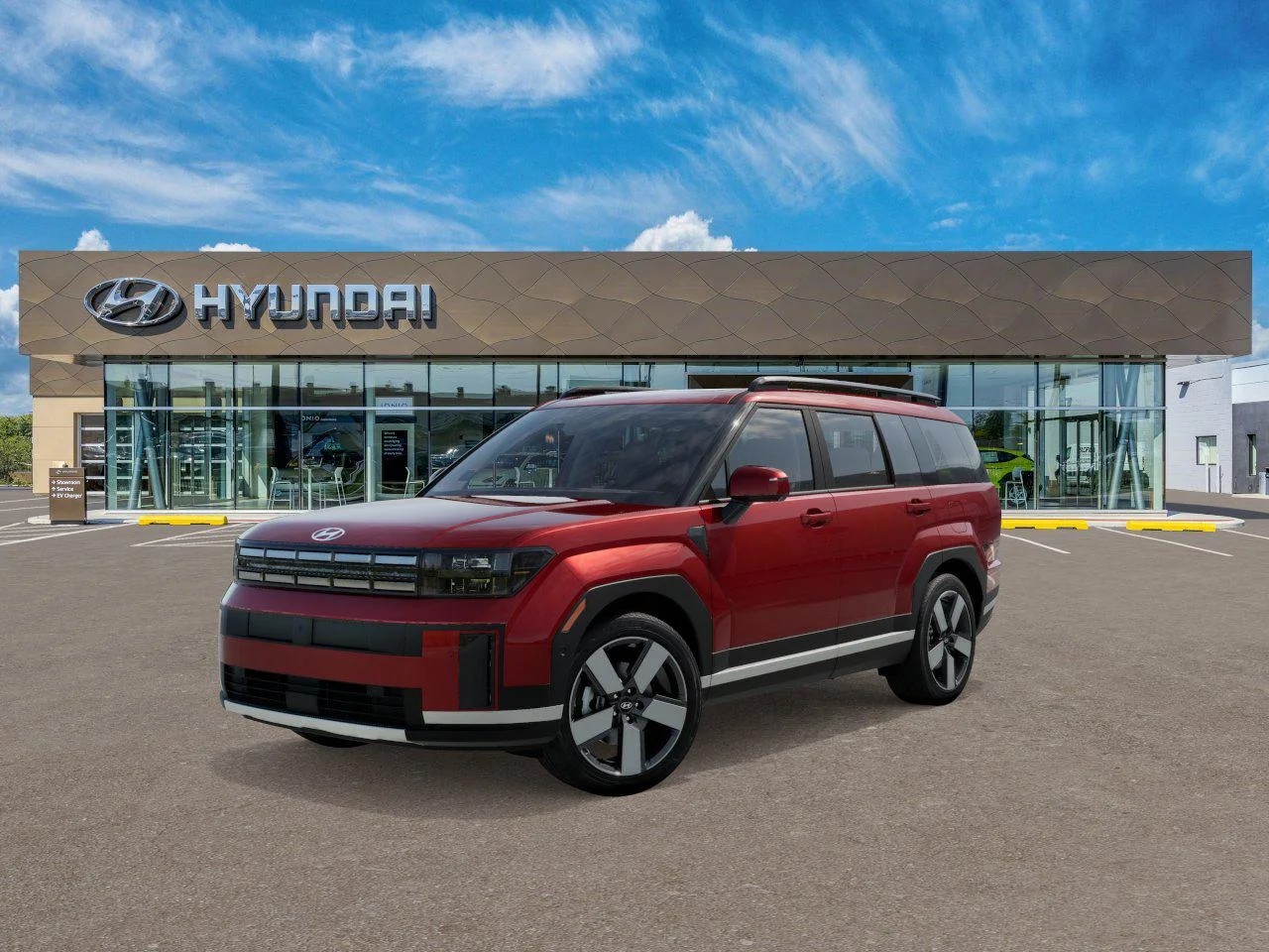 New 2027 Ultimate Red Hyundai Limited 6P image 1
