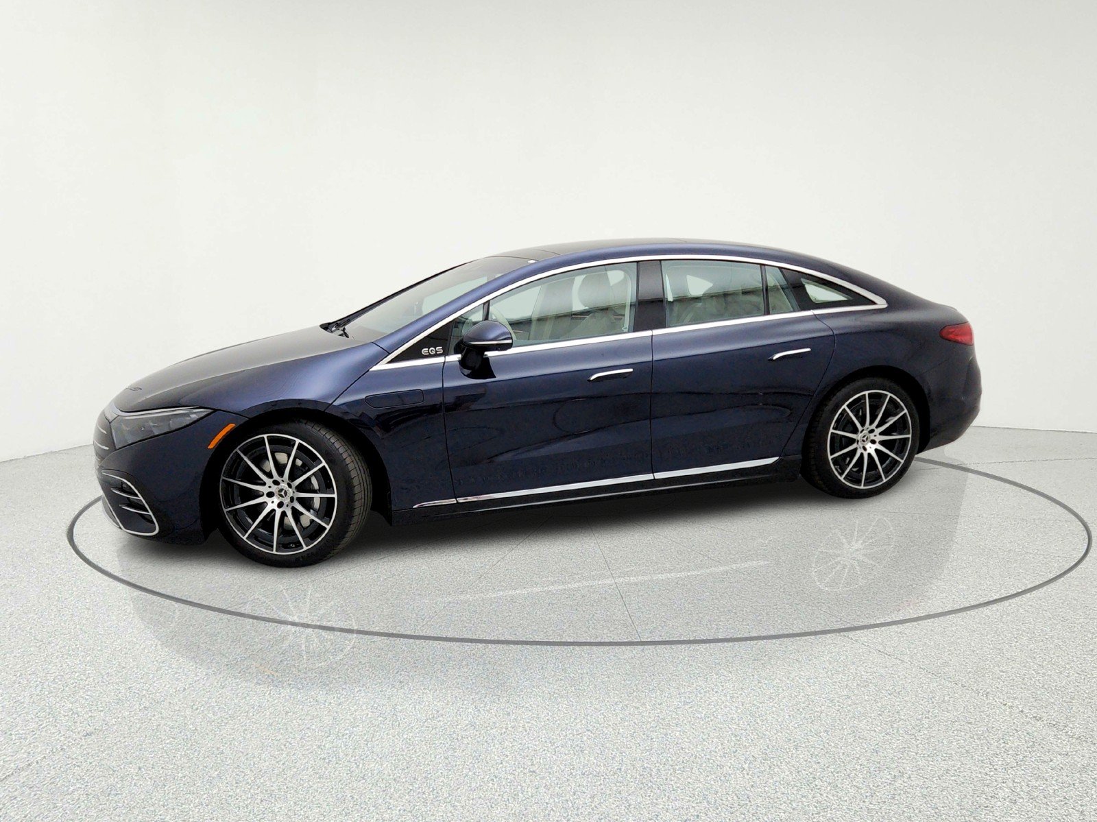 New 2026 Nautical Blue Metallic Mercedes-Benz EQS 450 4MATIC® Sedan image 15