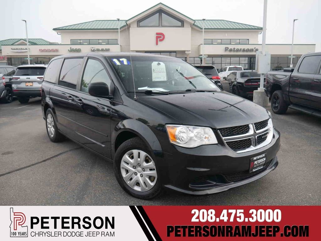 Used 2017 Black Dodge SE image 1