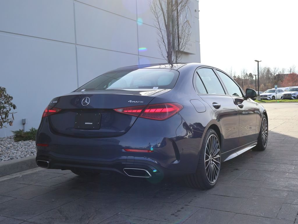 New 2026 Twilight Blue Metallic Mercedes-Benz C 300 image 5