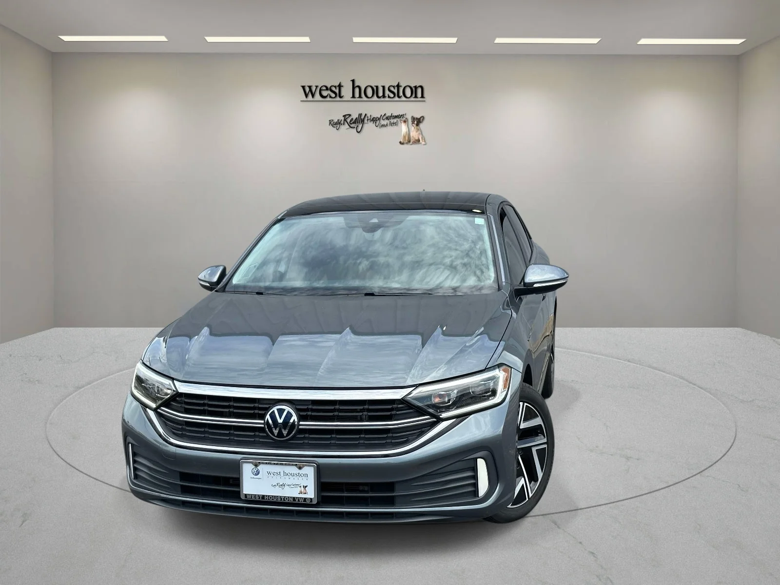 Certified Used 2024 Gray Volkswagen SEL image 1