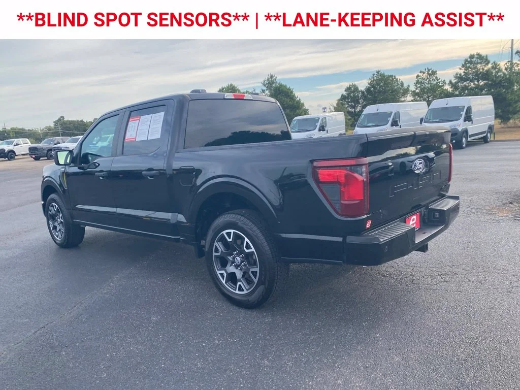 Used 2024 Agate Black Metallic Ford STX image 6