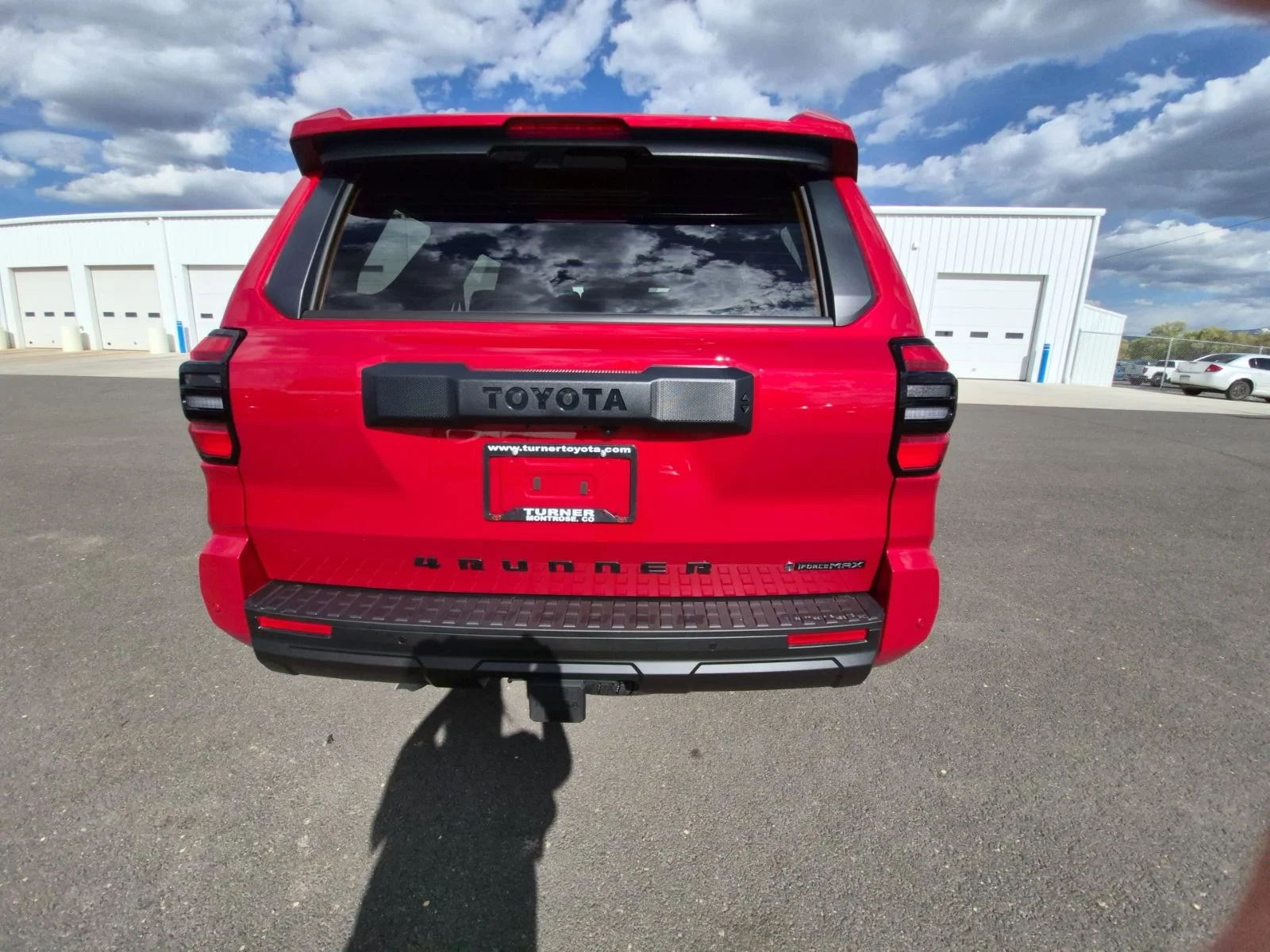 New 2026 Supersonic Red Toyota TRD Off-Road Premium i-FORCE MAX image 4
