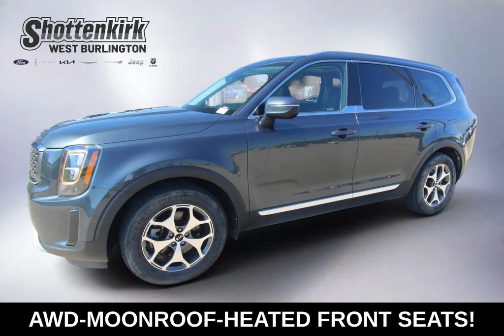 Used 2020 Gravity Gray Kia EX image 1