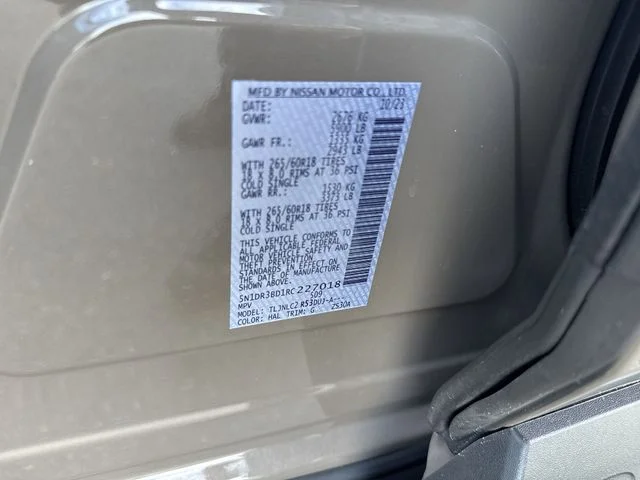 Used 2024 Beige Nissan Rock Creek image 35