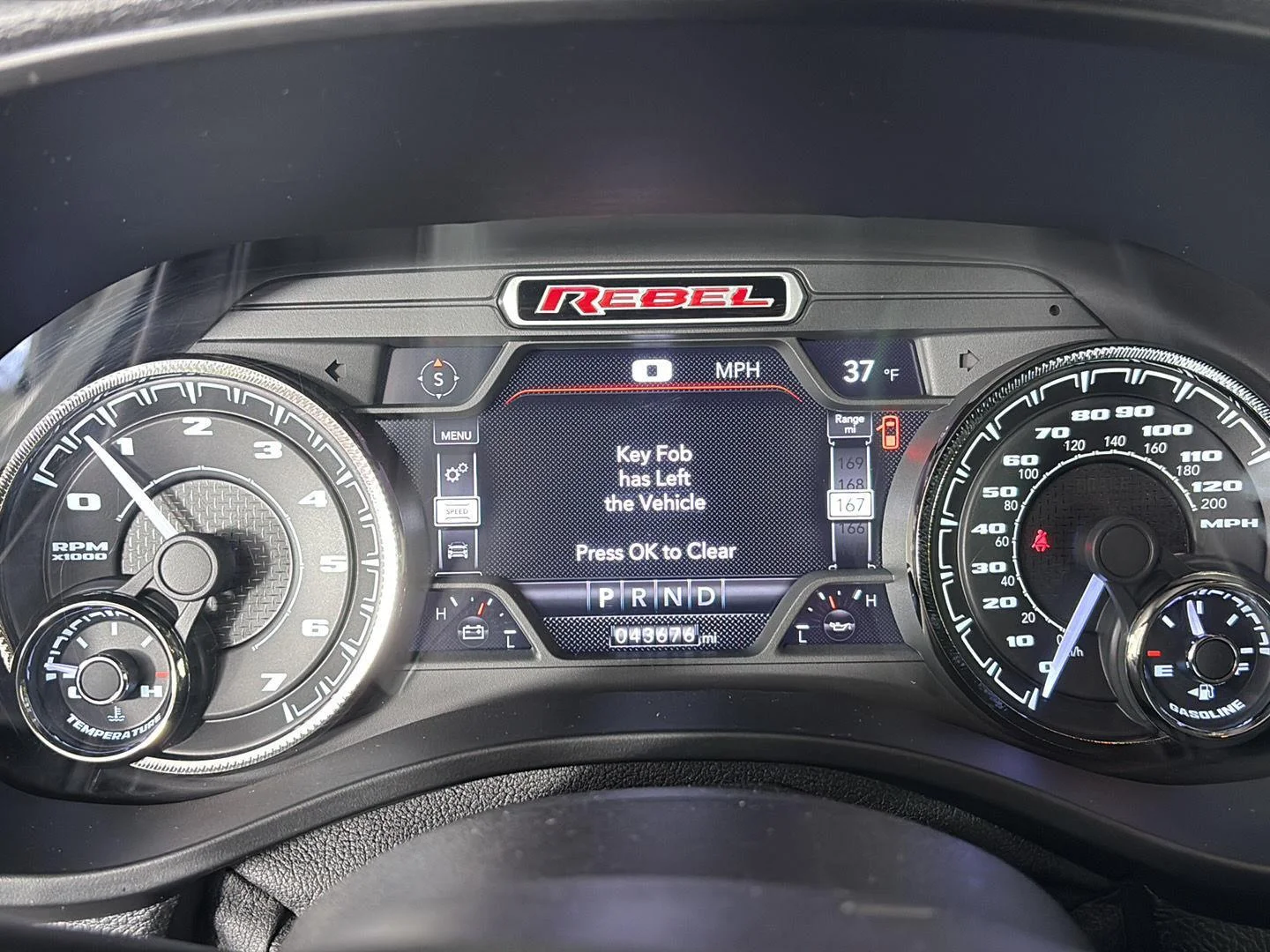 Used 2022 Bright White Clearcoat Ram Rebel image 37