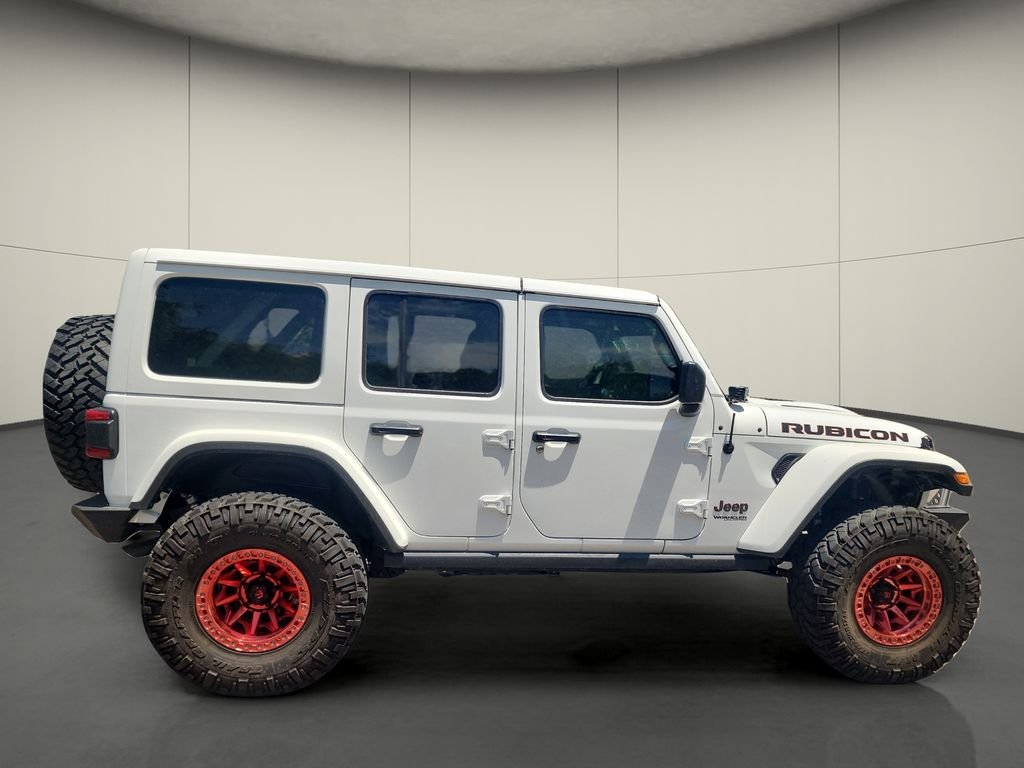 Used 2021 White Jeep Unlimited Rubicon image 8
