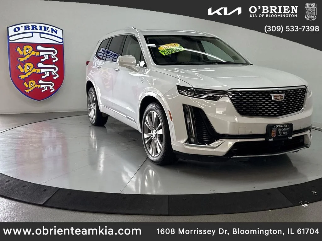Used 2024 Crystal White Cadillac Premium Luxury image 1
