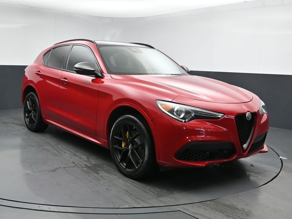 Used 2021 Alfa Romeo Stelvio Ti with VIN ZASPAKBN1M7D16379 for sale in Freeport, NY