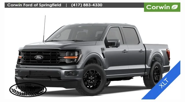 New 2026 Carbonized Gray Metallic Ford XLT image 1