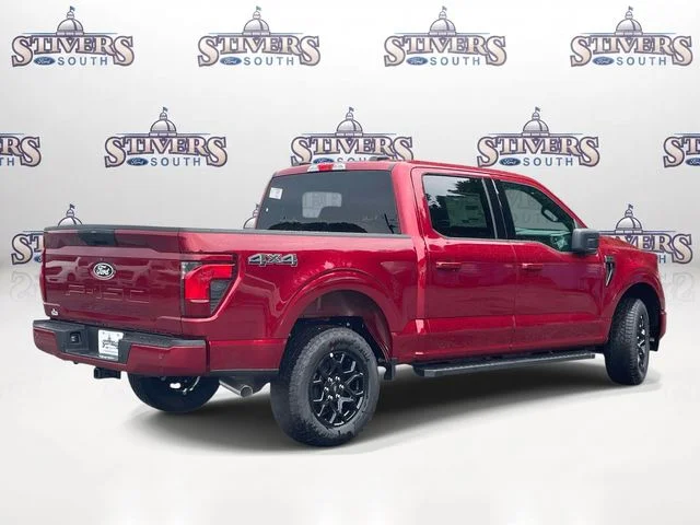 New 2026 Ruby Red Metallic Tinted Clearcoat Ford XLT image 3