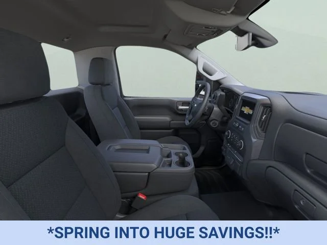 New 2025 Summit White Chevrolet Work Truck image 16