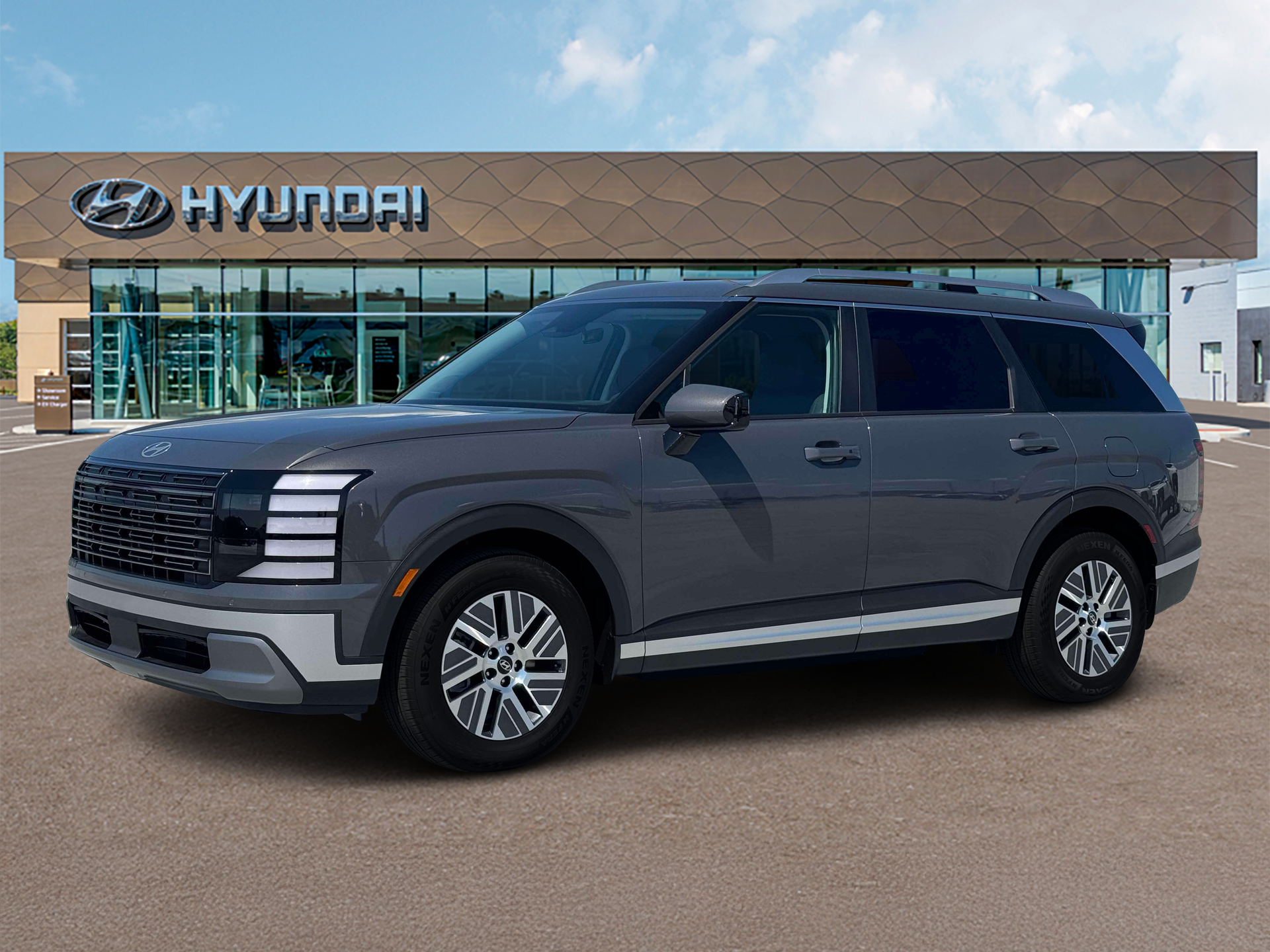 New 2027 Gray Hyundai SEL 8P image 2