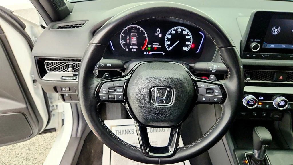 Used 2025 Platinum White Pearl Honda Sport CVT image 12