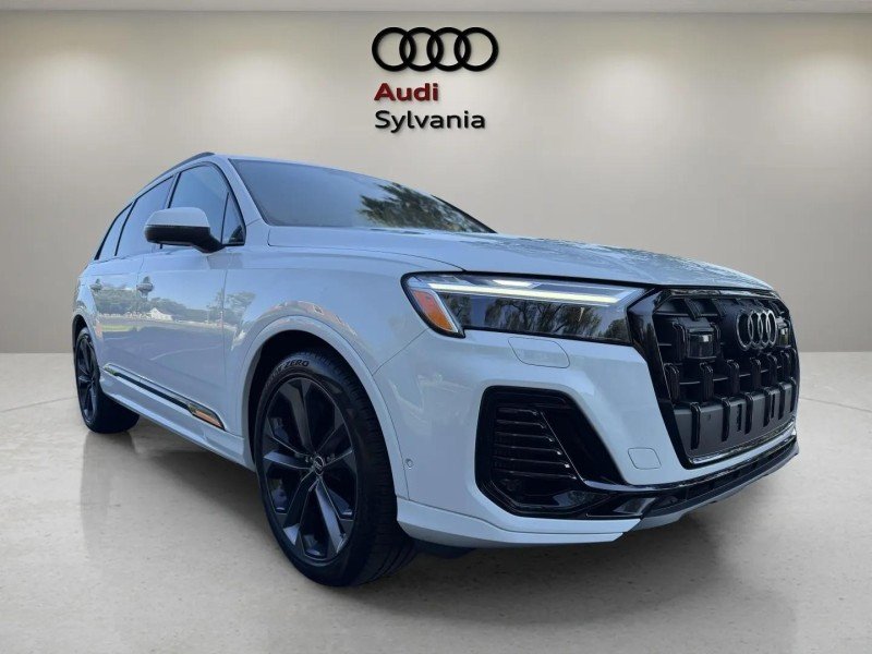 Certified Used 2025 Glacier White Metallic Audi Premium Plus image 2