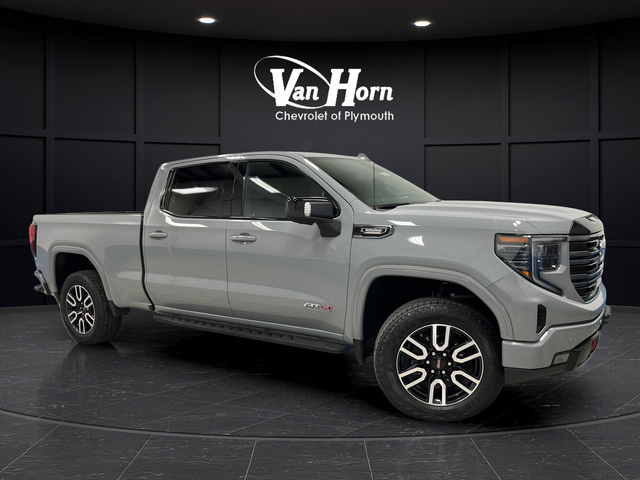 Used 2025 Thunderstorm Gray GMC AT4 image 1