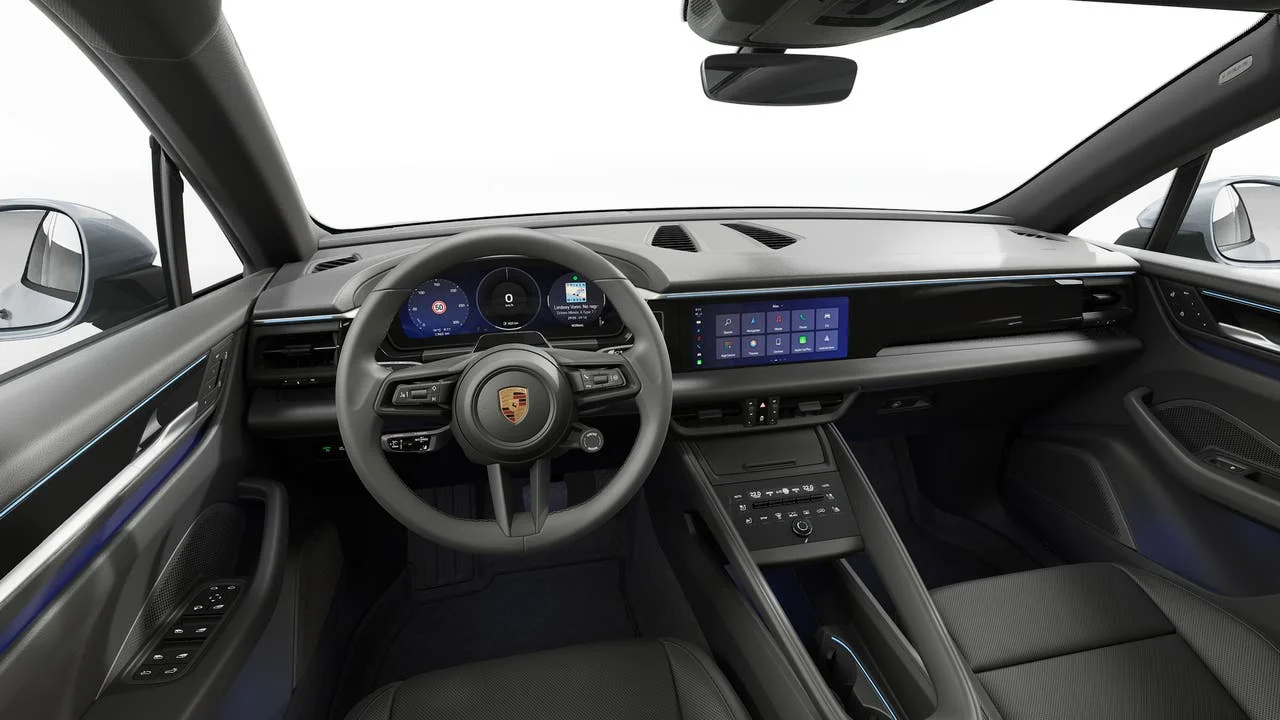 New 2026 Dolomite Silver Metallic Porsche Electric image 11