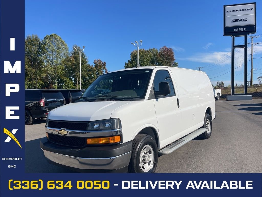 Summit White 2023 Chevrolet Express Cargo 2500 RWD Van Rear-Wheel Drive