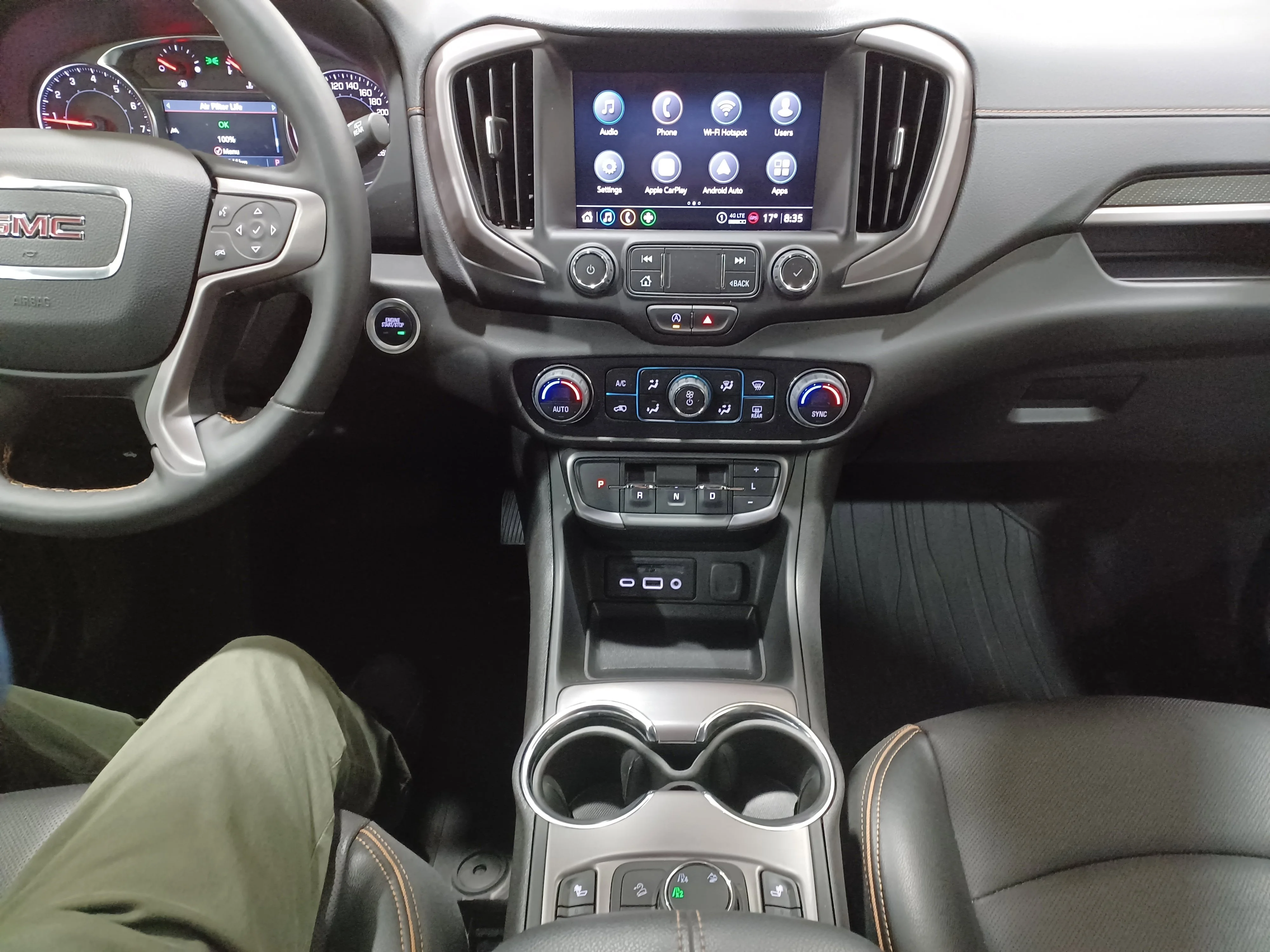 Certified Used 2024 Gray GMC AT4 AWD *Adaptive Cruise | Remote Start | Htd Wheel & Leather | Blind Spot Detection | Park Assist image 14