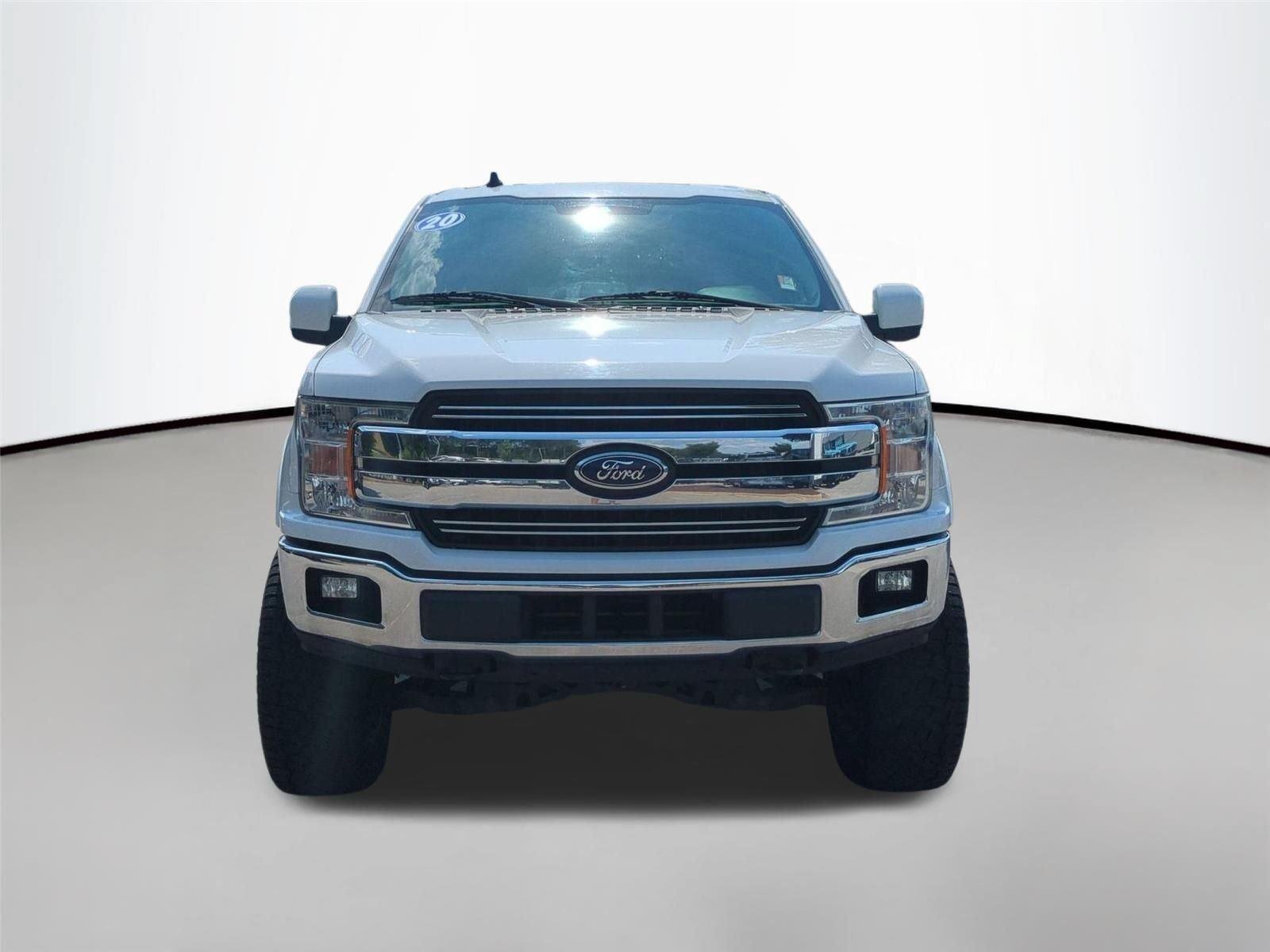Used 2020 Oxford White Ford LARIAT image 8