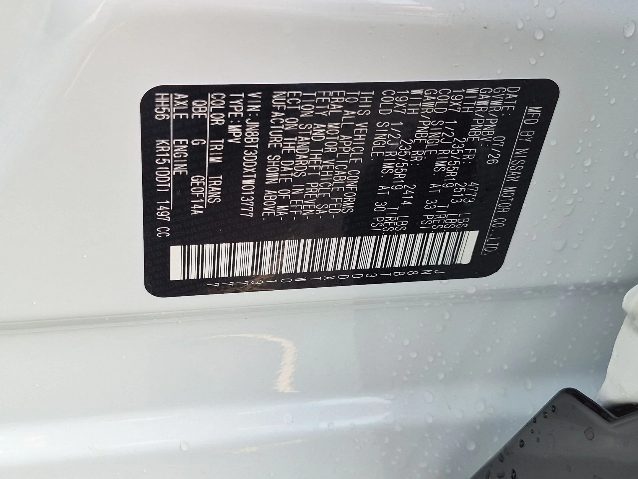 New 2026 Everest White Pearl TriCoat Nissan Platinum image 34