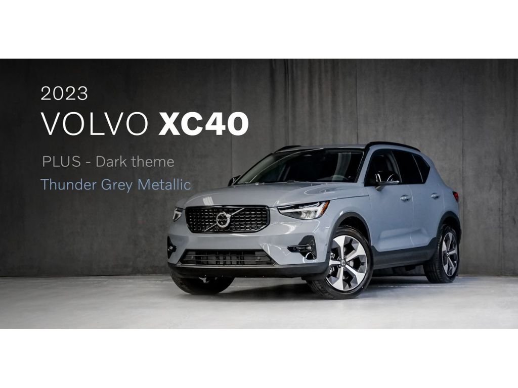 Used 2023 Thunder Grey Metallic Volvo Core image 1