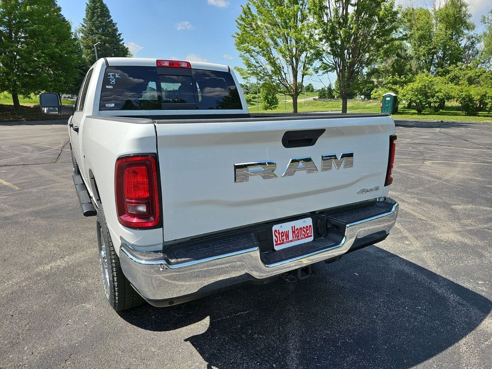 New 2026 Bright White Clearcoat Ram Tradesman image 3