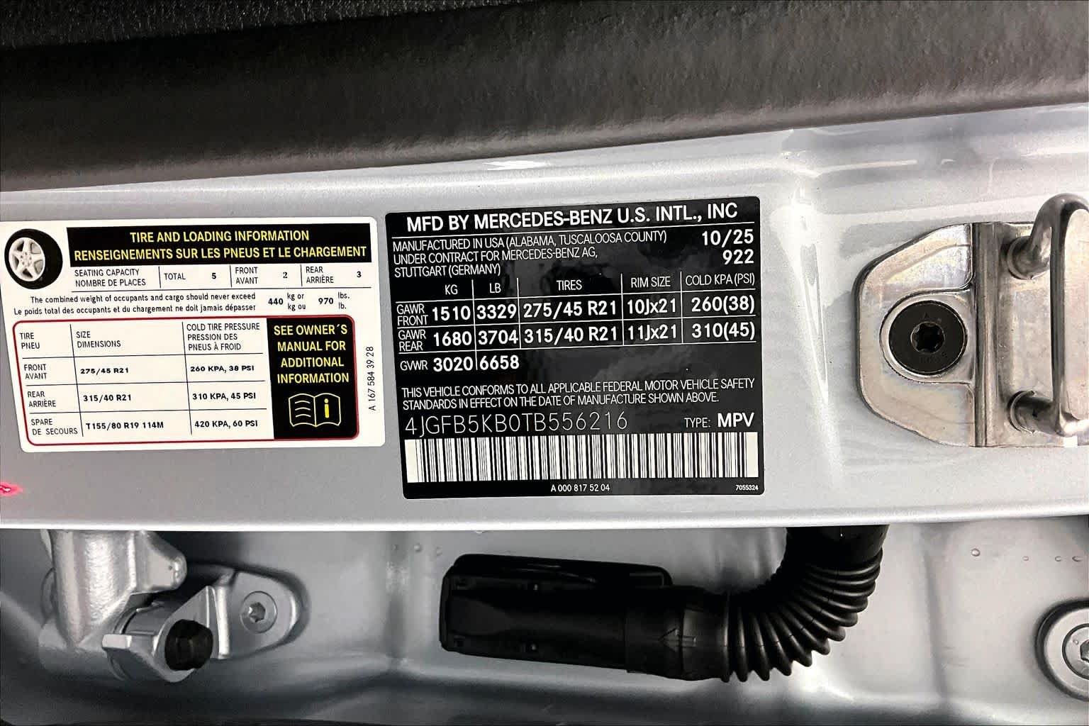 New 2026 Cirrus Silver Metallic Mercedes-Benz GLE 450 image 25