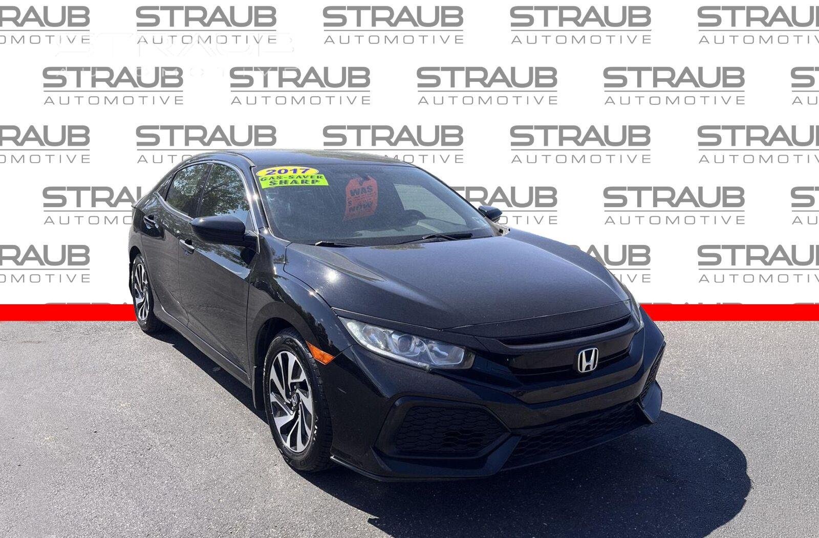 Used 2017 Crystal Black Pearl Honda LX image 1