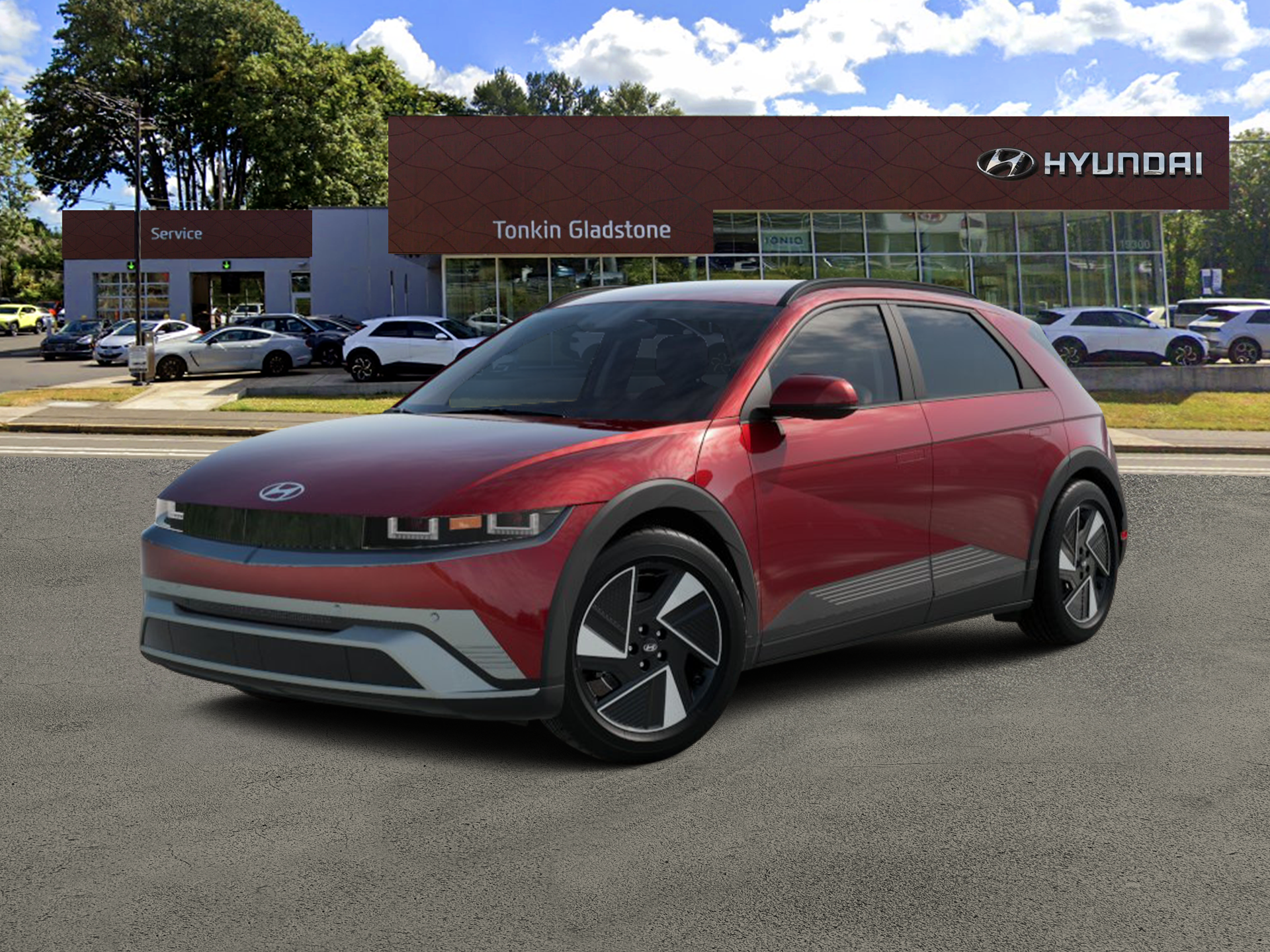 New 2027 Ultimate Red Hyundai SEL image 2