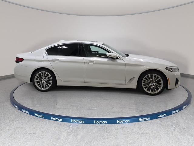 Certified Used 2023 Mineral White Metallic BMW 530i xDrive image 4